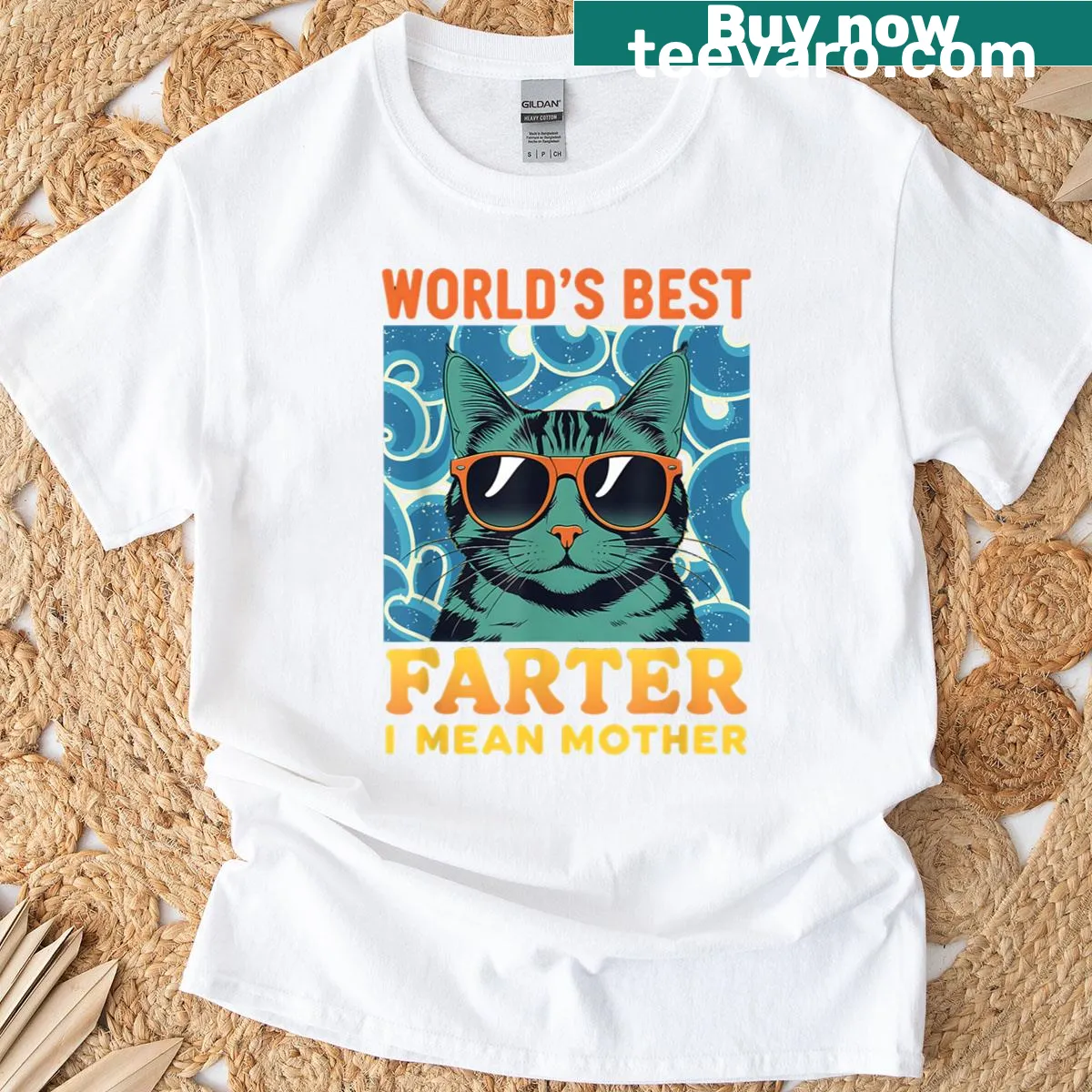 Funny mom T-shirt with humorous quote for Mother's Day. — on a men's t-shirt