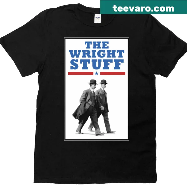 Vintage design honoring the Wright Brothers on T-shirt