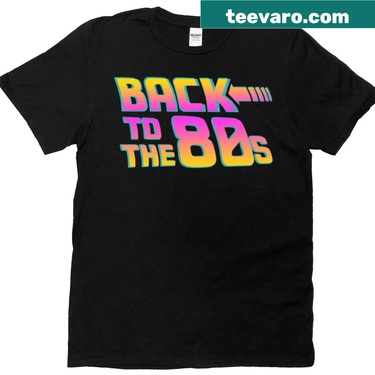 80s themed Halloween T-shirt for costume parties — on a men's t-shirt