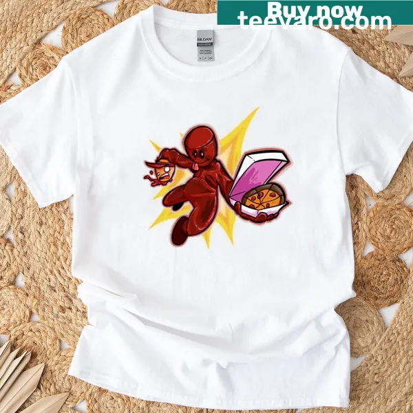 T-shirt featuring a Roblox-themed design