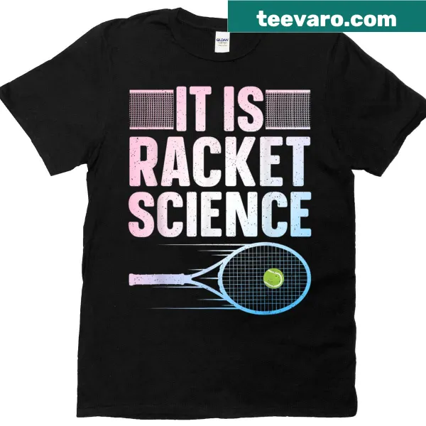 T-shirt featuring a dynamic tennis design suitable for enthusiasts