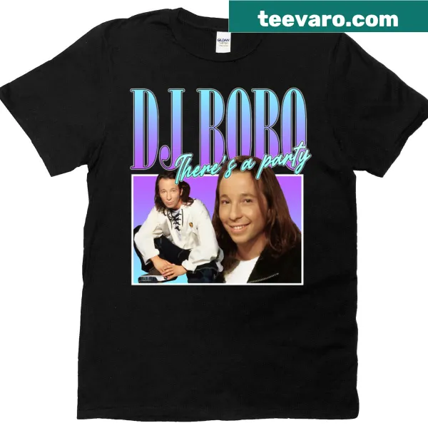 90s style T-shirt celebrating DJ Bobo