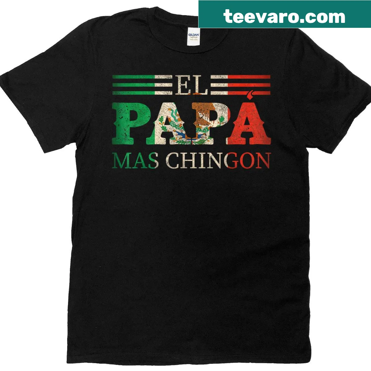 Funny Father's Day T-shirt for Mexican dads — on a men's t-shirt