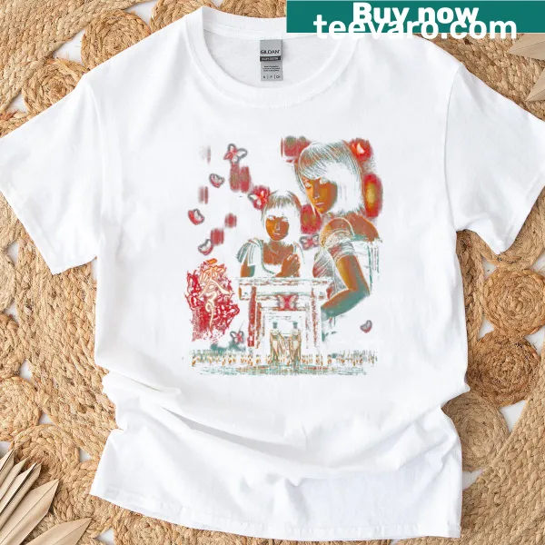 Vintage-style graphic t-shirt inspired by Fatal Frame 2