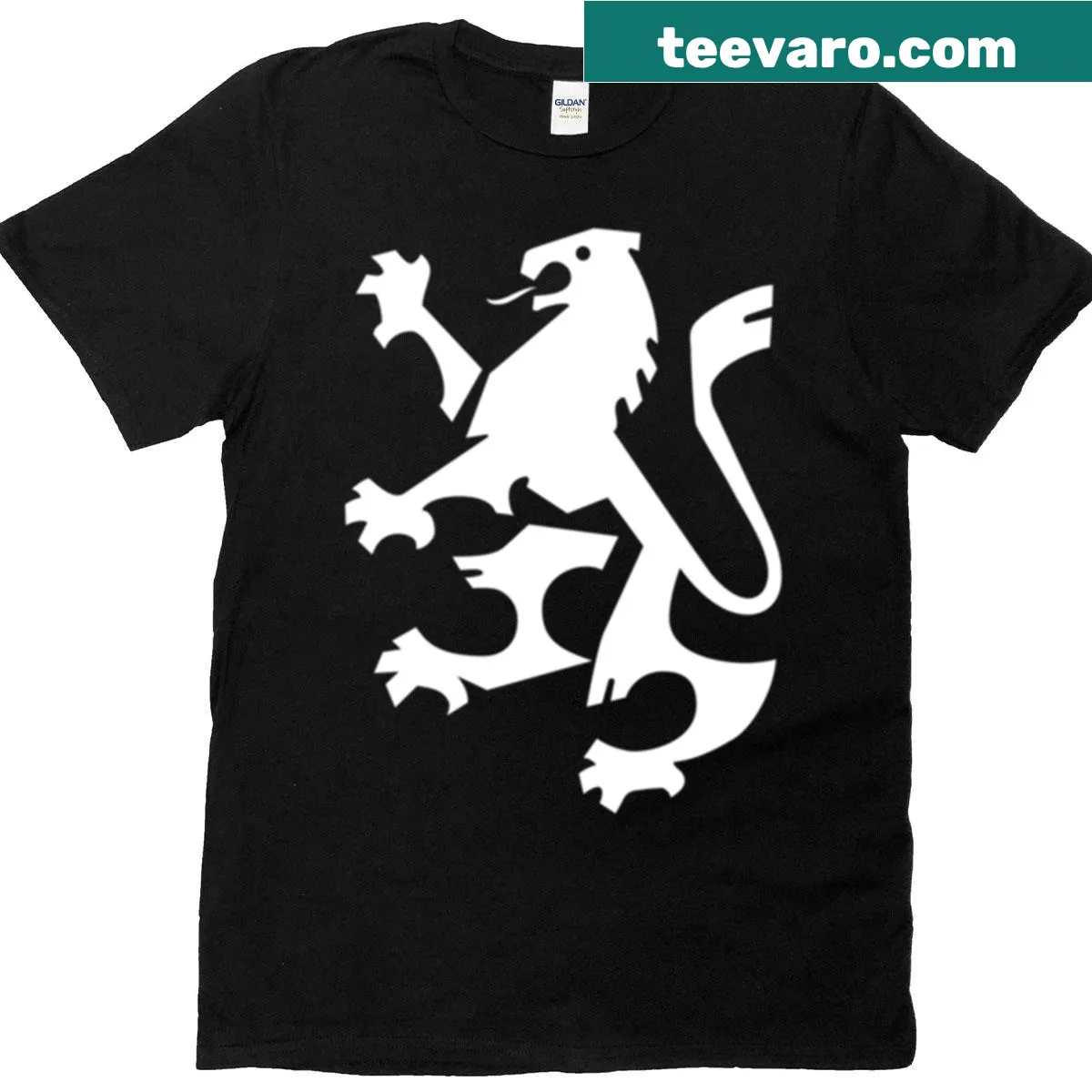 T-shirt featuring a minimalist Gatecrasher logo design. — on a men's t-shirt