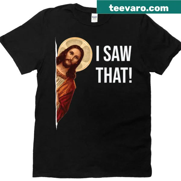 Jesus Meme t-shirt with playful graphic