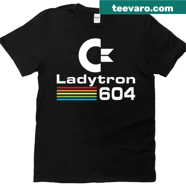 Vintage distressed Ladytron t-shirt with the '604' logo.