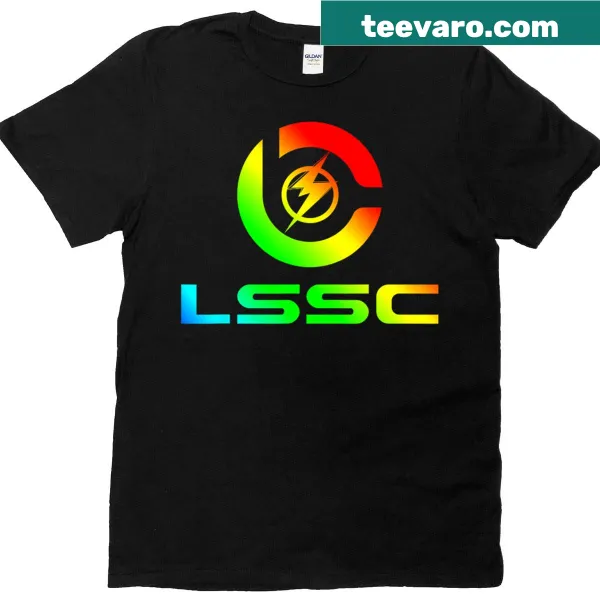T-shirt featuring 'Lssc And Proud' with a lightning graphic.
