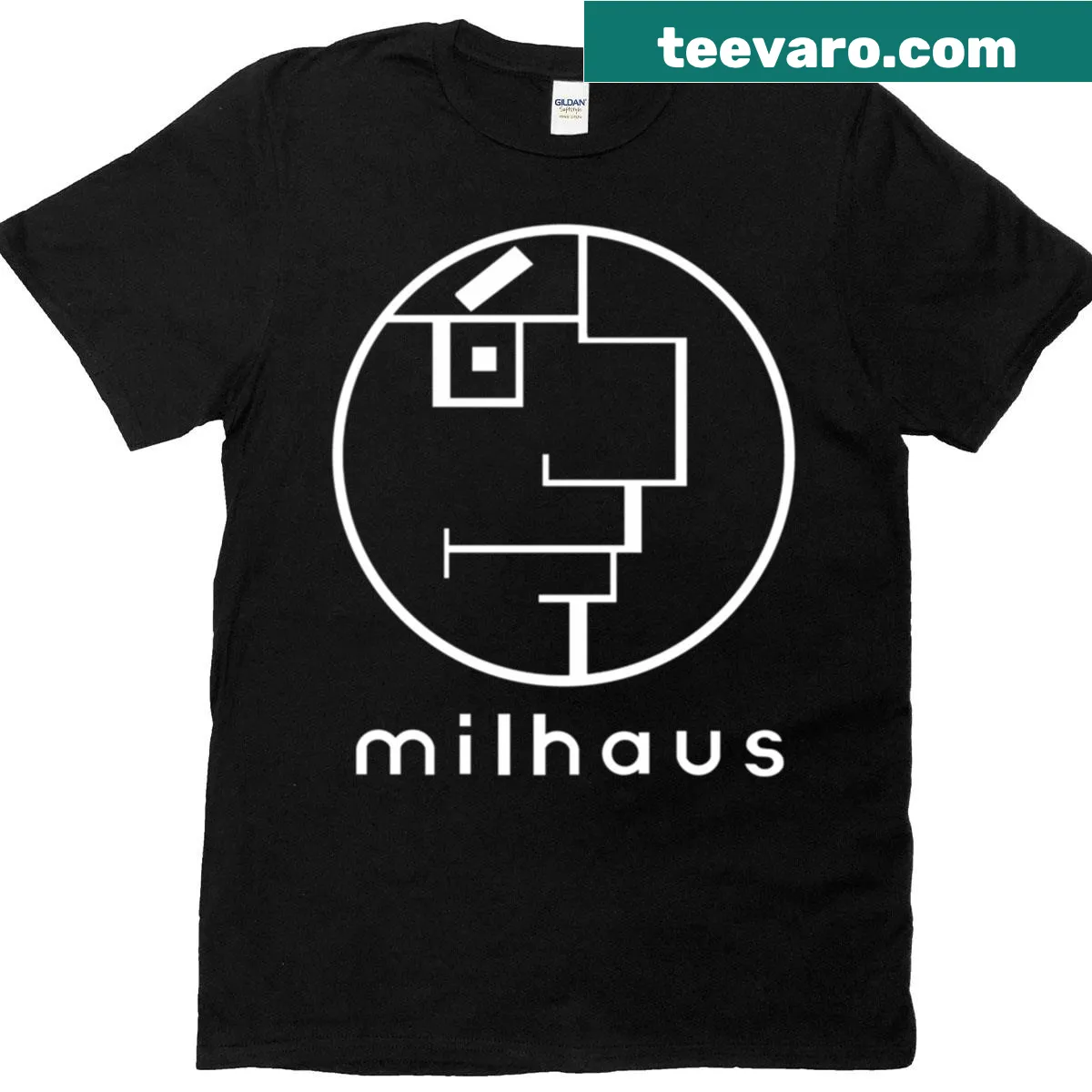 Edgy typography T-shirt featuring a humorous phrase. — on a men's t-shirt