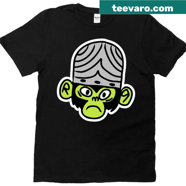 Oversized t-shirt depicting Mojo Jojo from Powerpuff Girls