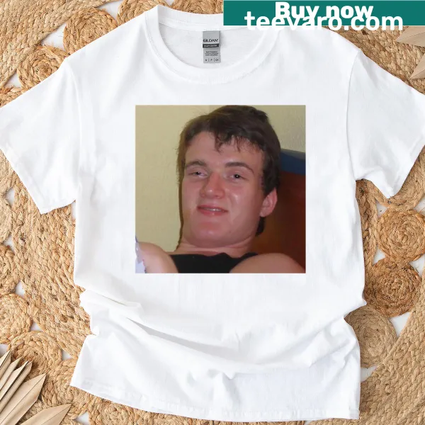 Humorous Really High Guy T-shirt with playful graphic