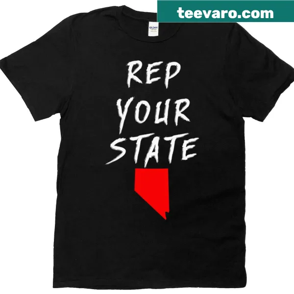 Nevada themed t-shirt with state emblem design