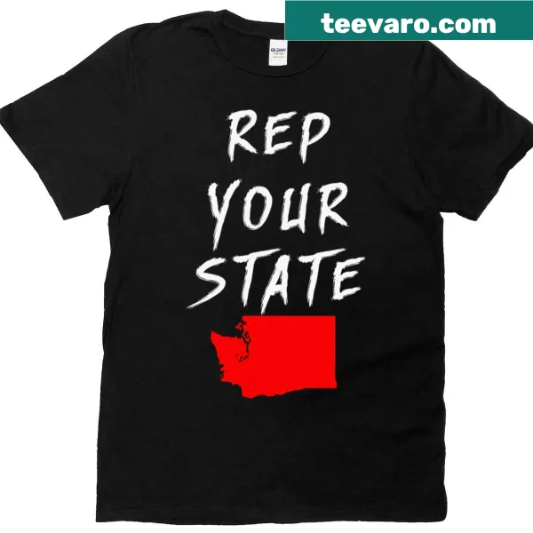 Washington state pride graphic t-shirt