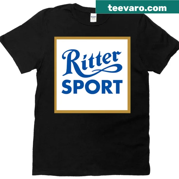 Playful Ritter Sports t-shirt with a fun graphic
