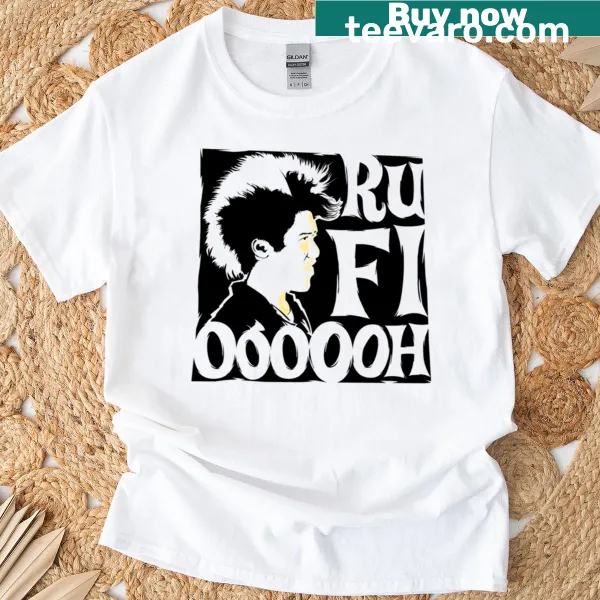 Illustrated t-shirt featuring Rufio from Hook movie