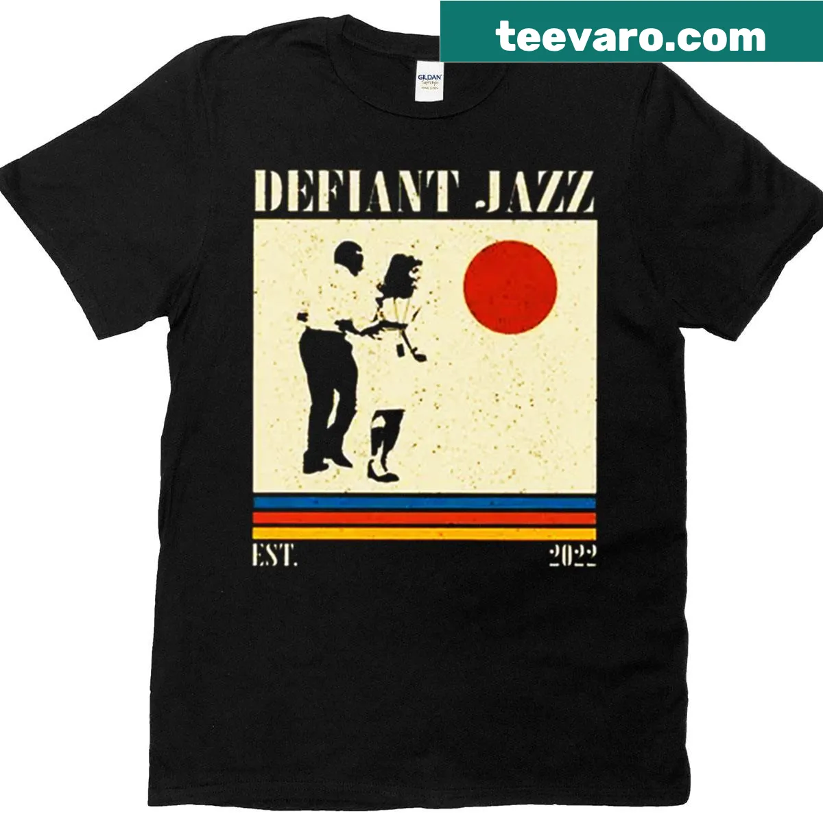 Nostalgic design inspired by Severance TV show on T-shirt — on a men's t-shirt