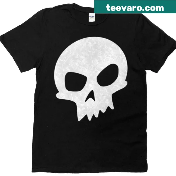 Intricate skull graphic on a bold t-shirt.