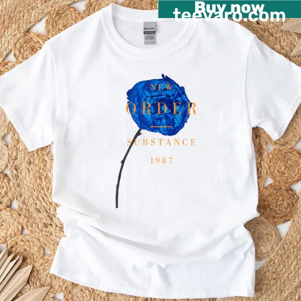 Bold typographic Spring Substance t-shirt with a meaningful message