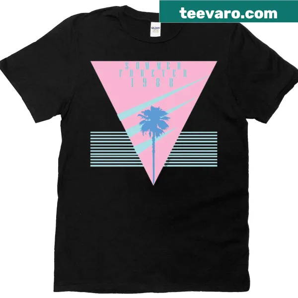 Playful t-shirt with a summer theme