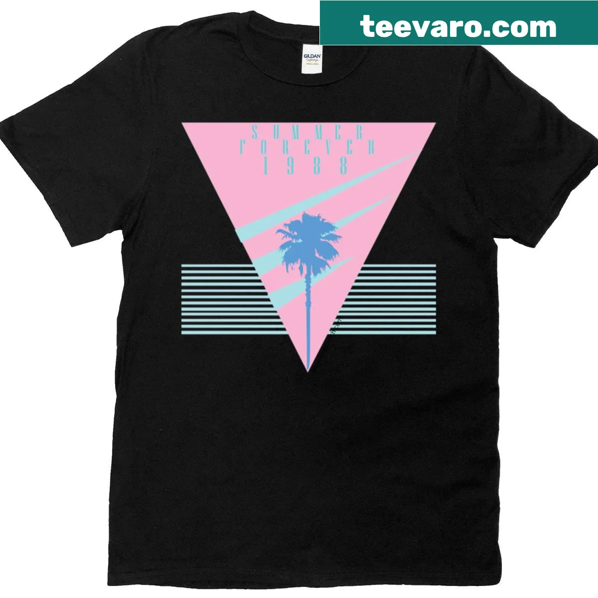 Playful t-shirt with a summer theme — on a men's t-shirt