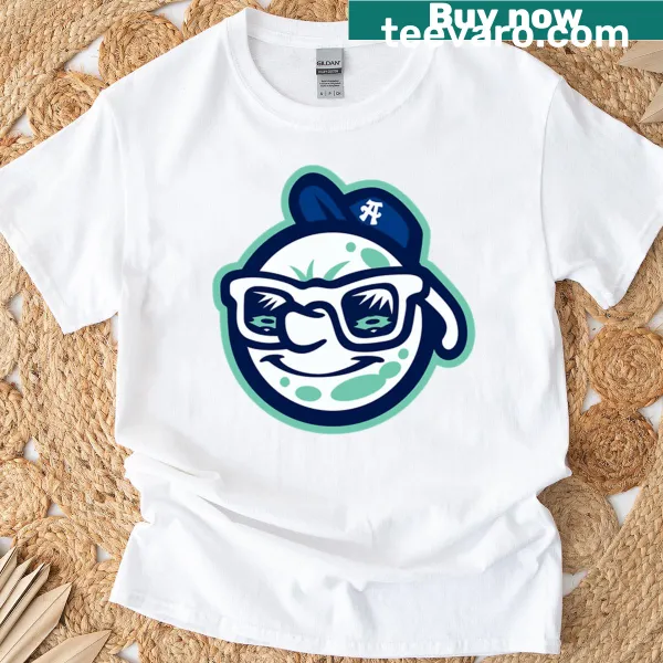 Asheville Tourists illustrated graphic T-shirt for baseball fans