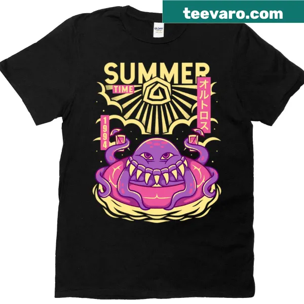 Fun summer-themed Ultros T-shirt featuring a cheerful graphic