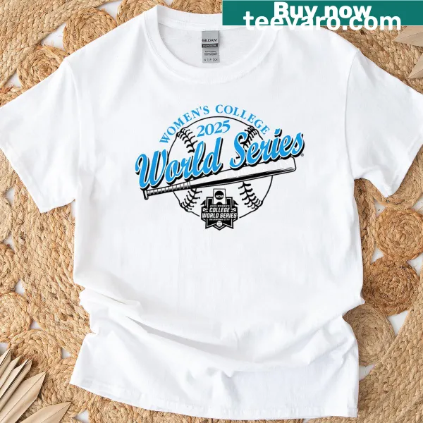 Beach-themed t-shirt with palm trees and sunset illustration