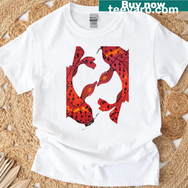 Yin and Yang symbol T-shirt with a minimalist design