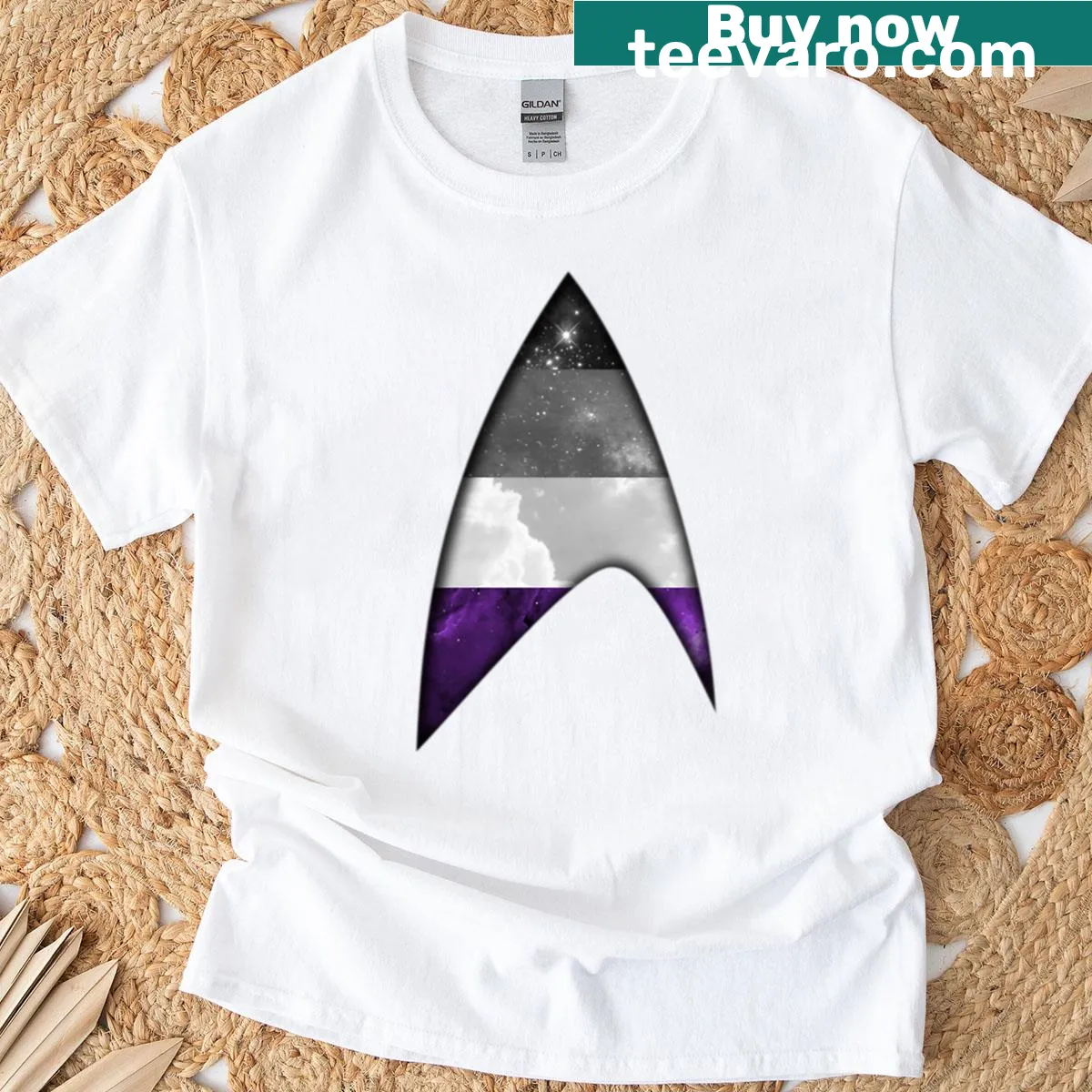 Acefleet logo T-shirt showcasing bold typography — on a men's t-shirt