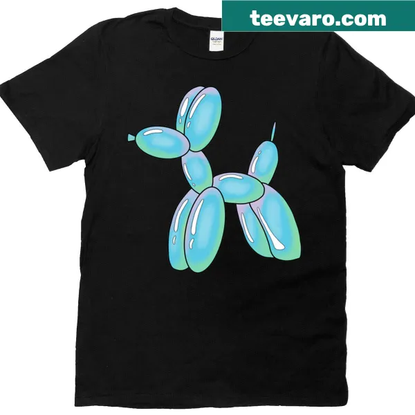 Whimsical T-shirt featuring a playful balloon dog graphic