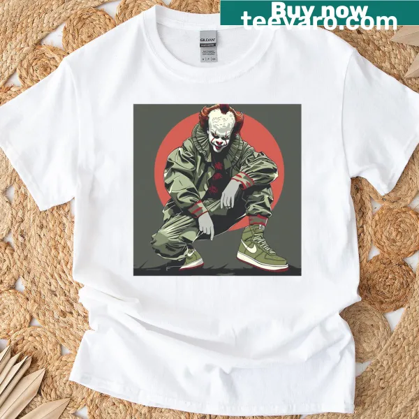 Minimalist silhouette design on a Baohouse Penny 4 t-shirt