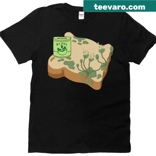 Playful T-shirt featuring the phrase 'Beans On Toast'