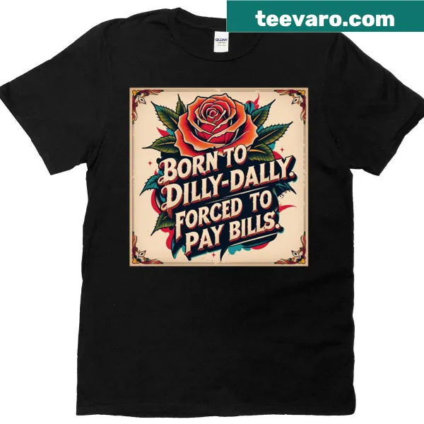 Bold Born To T-shirt with striking typography for self-expression.