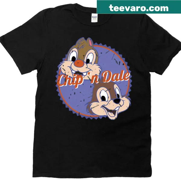 Vintage Cartoon Movies Meme Chipmunks T-shirt