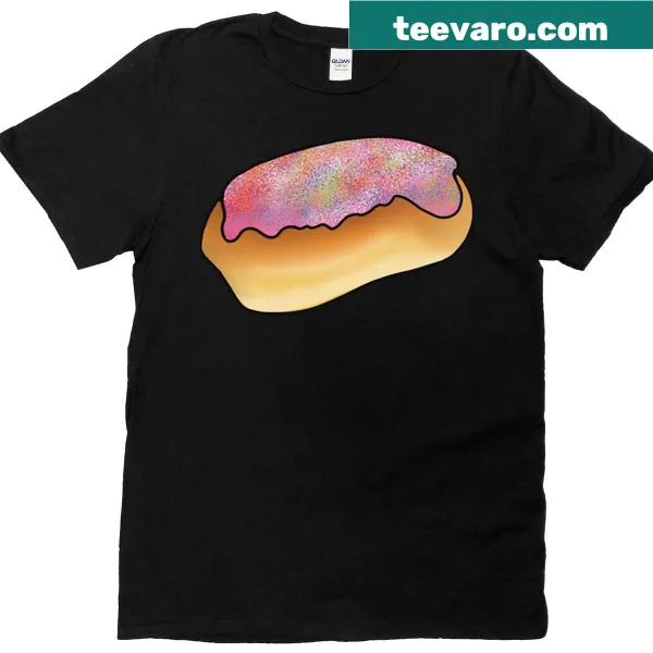 Playful Finger Bun illustration on a vintage-style T-shirt