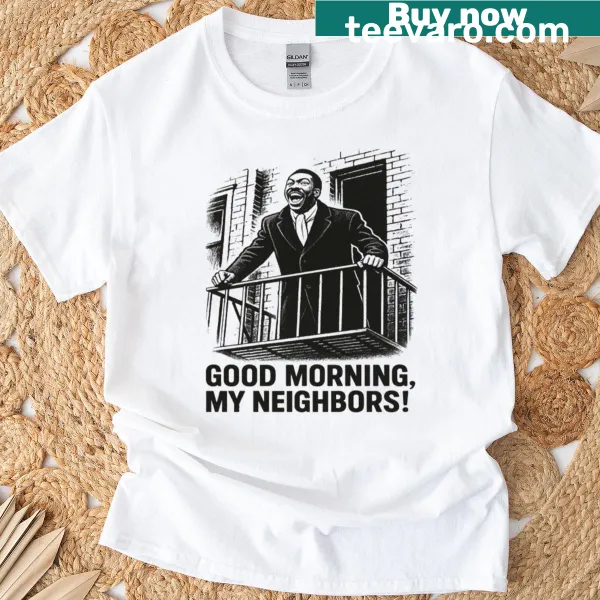 Retro movie quote graphic on T-shirt