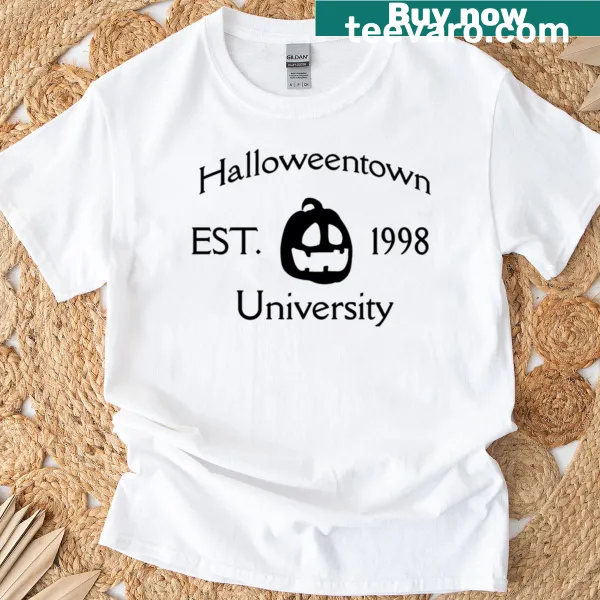 Retro Halloween Town University Est 1998 T-shirt