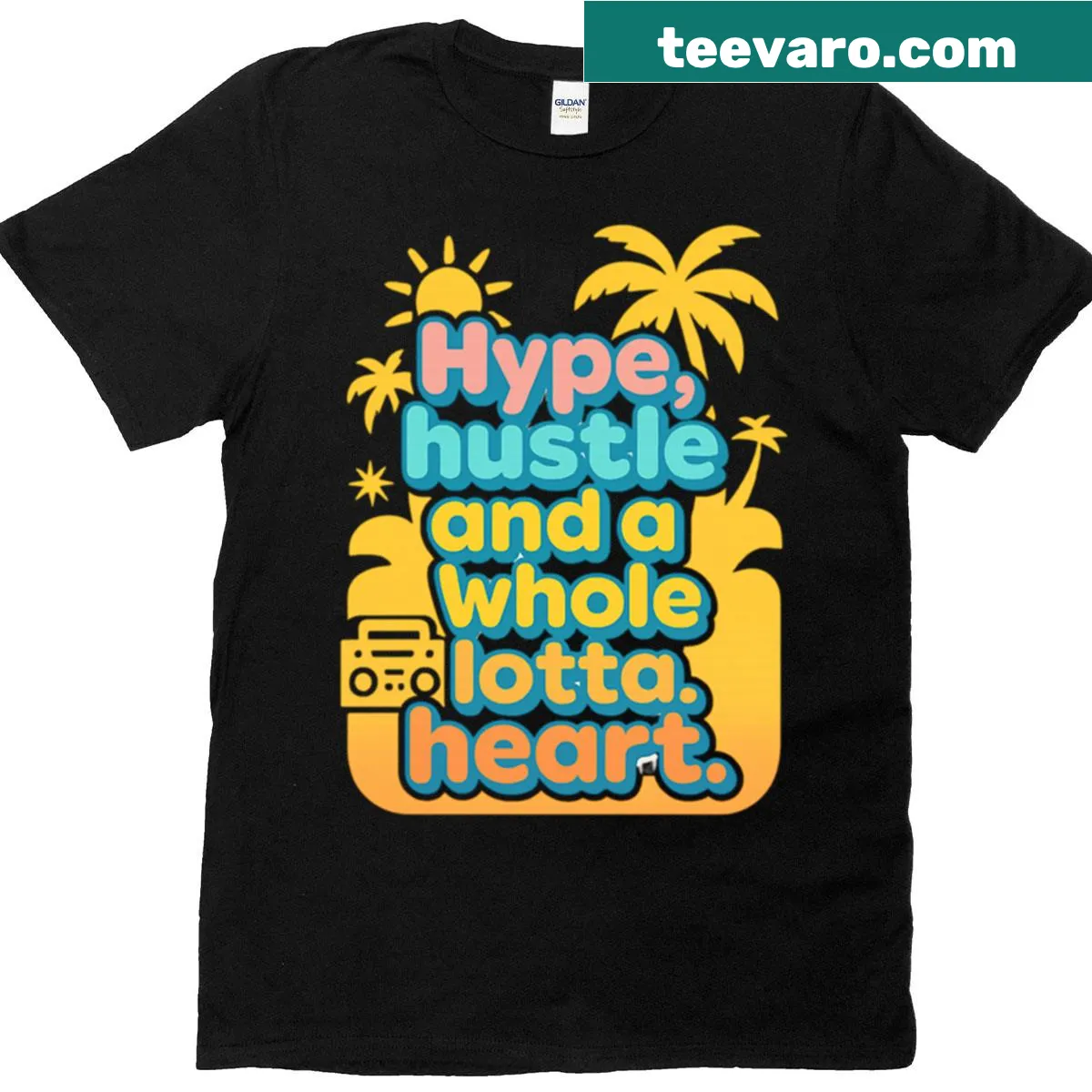 Y2K aesthetic retro tee with a positive vibes quote — on a men's t-shirt