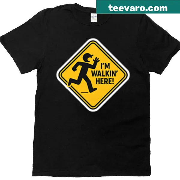 Bold statement t-shirt with playful text design.