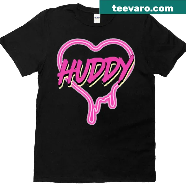Vintage-style t-shirt featuring a cute pink heart graphic.