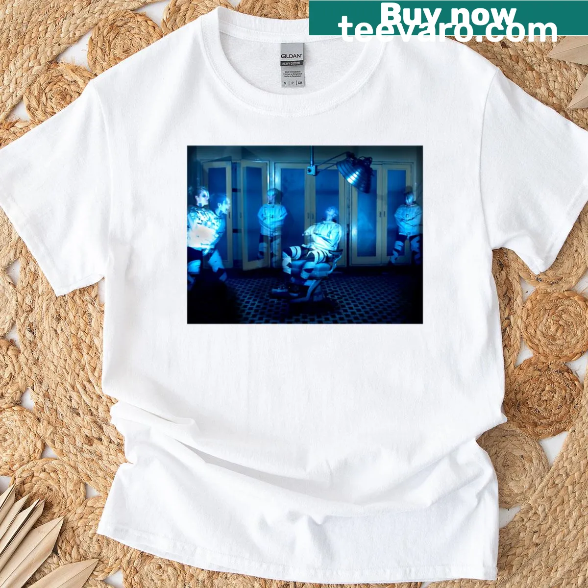 Minimalist Mind Inside design on an oversized T-shirt — on a men's t-shirt