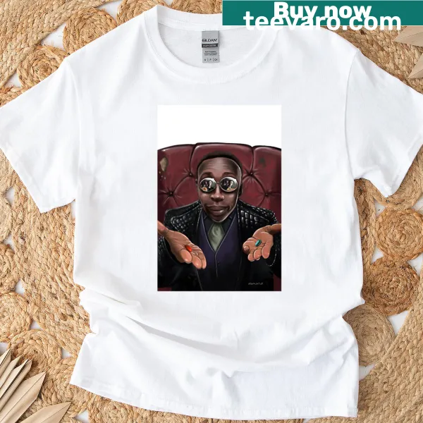 Oversized T-shirt inspired by Morpheus with minimalist design