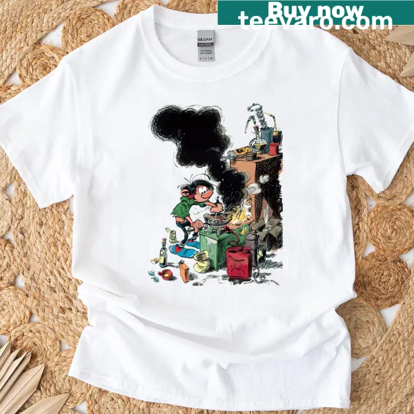 Funny cartoon T-shirt for kids celebrating movies on their birthday