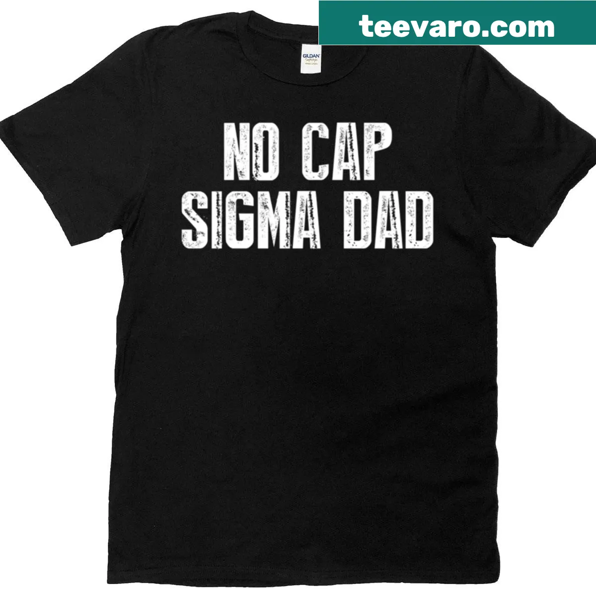 Funny 'No Cap' dad T-shirt for Father's Day — on a men's t-shirt