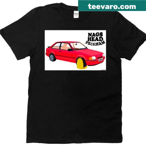 T-shirt featuring Mike's Escort XR3i from Only Fools and Horses