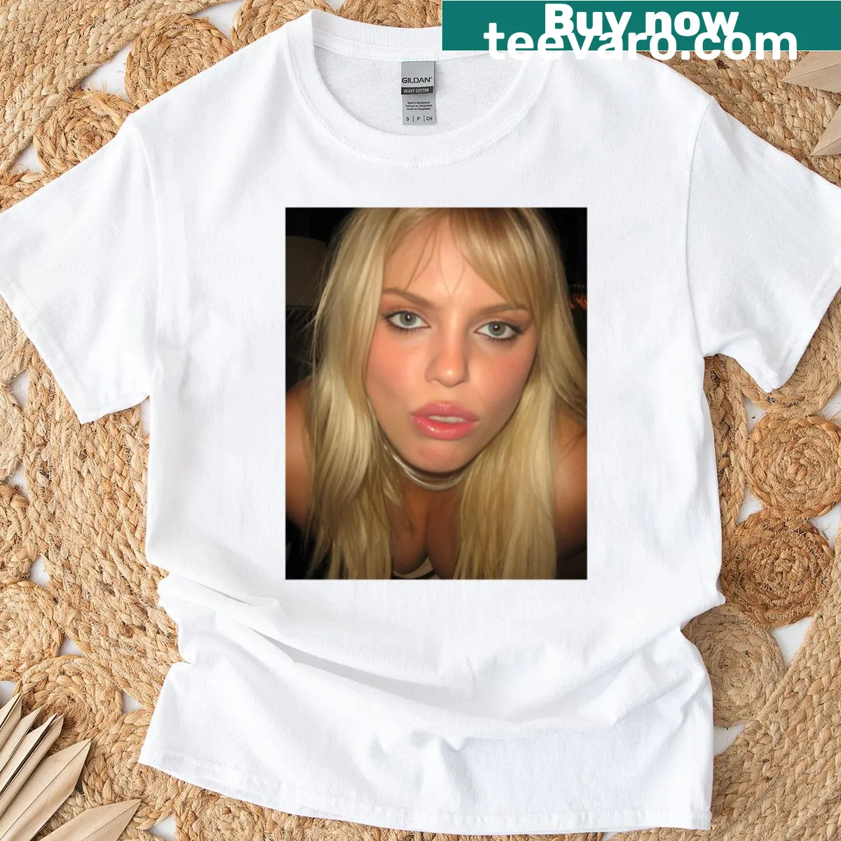 T-shirt honoring artist Renee Rapp with unique design — on a men's t-shirt