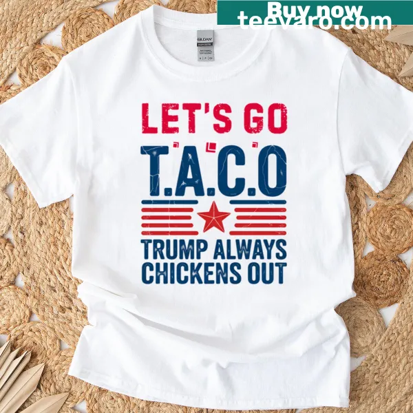 Funny taco-themed anti-Trump graphic T-shirt