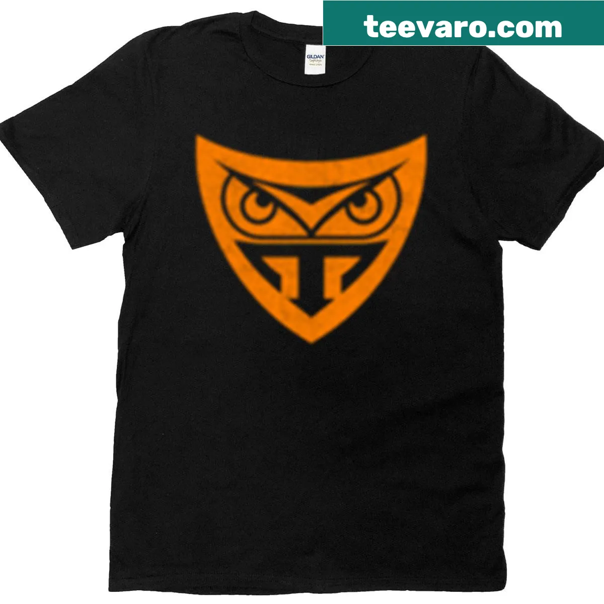 Minimalist Tyrell symbol on a chest pocket T-shirt — on a men's t-shirt