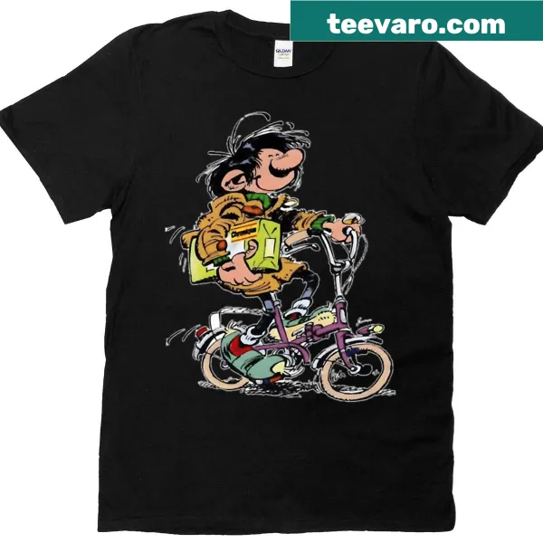 Cartoon graphic birthday t-shirt featuring vintage movie theme