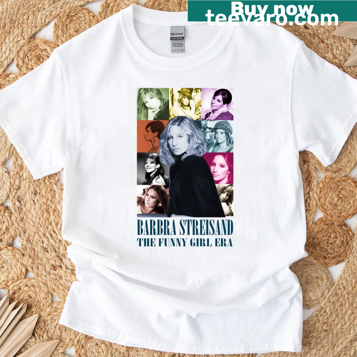 Vintage retro T-shirt celebrating 70s music and pop culture — on a men's t-shirt